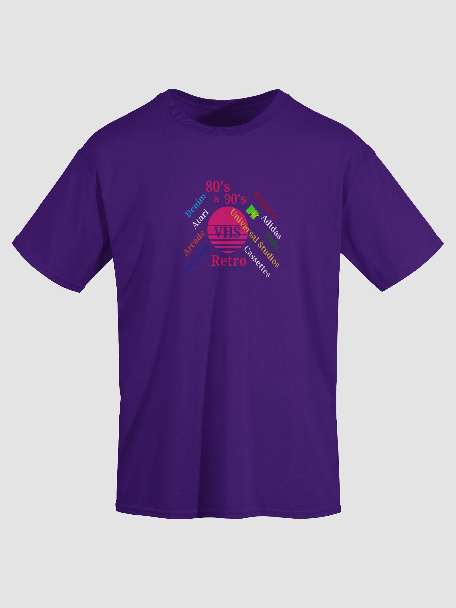 Retro VHS Circle Graphic Tee product image (3)