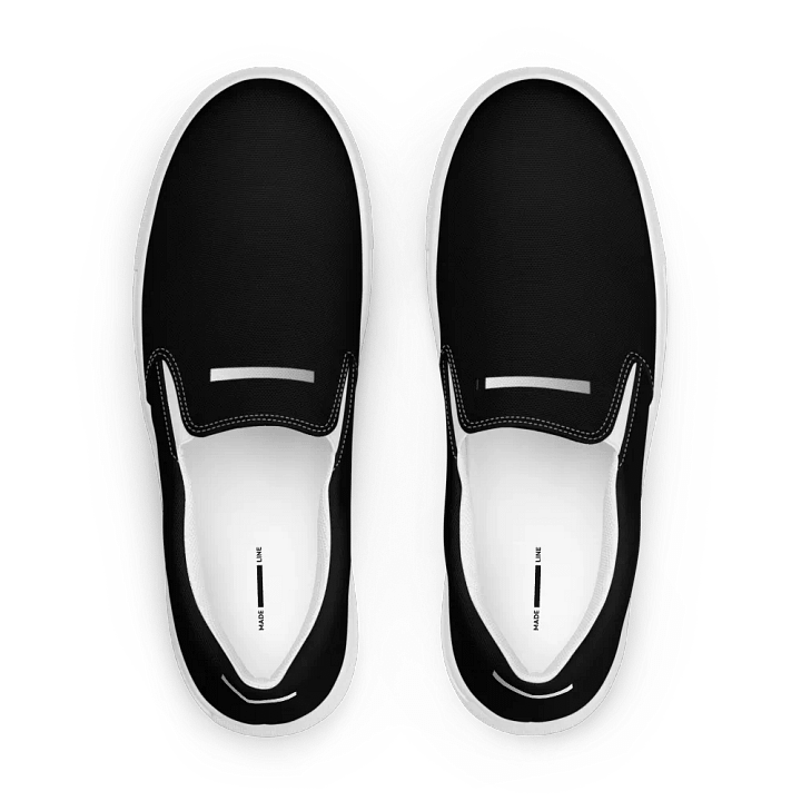 Made Line Slip-On Shoes Black and White product image (1)