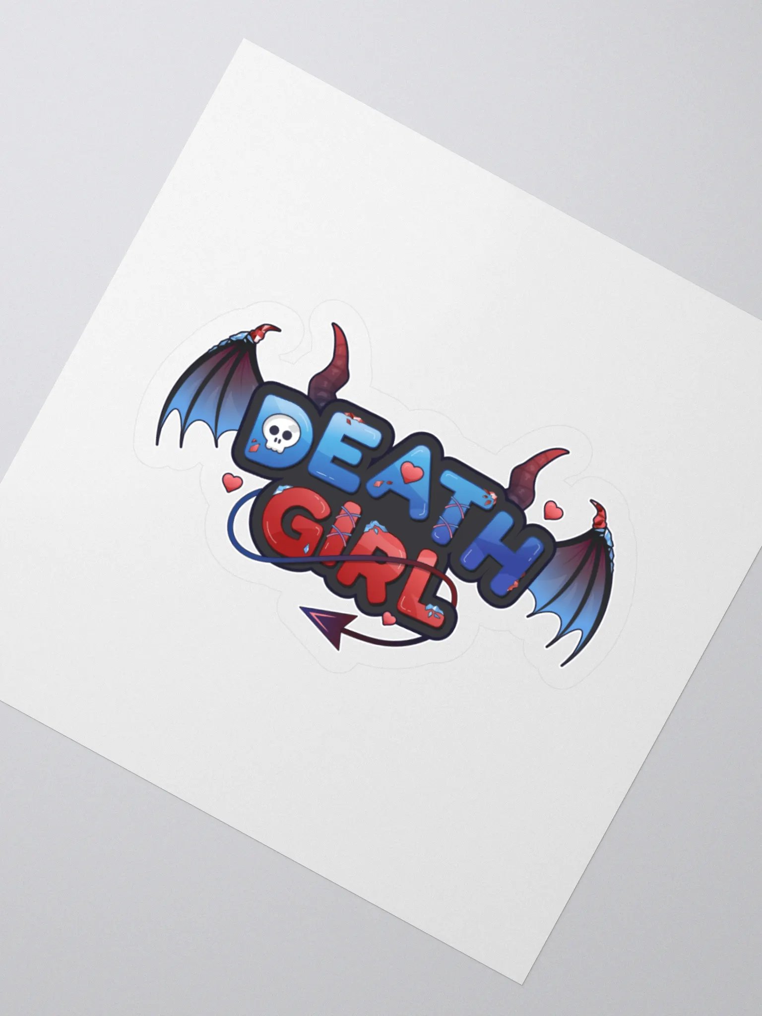 Deathgirl Sticker product image (2)