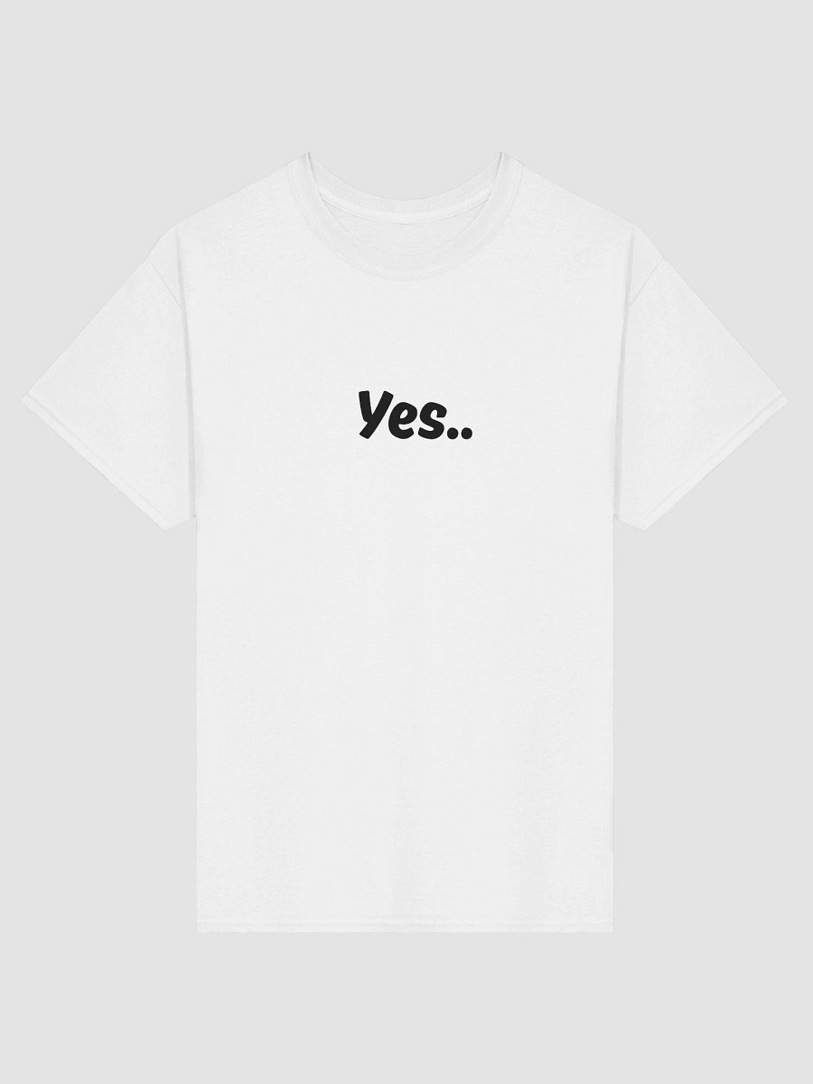 “Yes..” My Vibe Cotton T-Shirt product image (3)