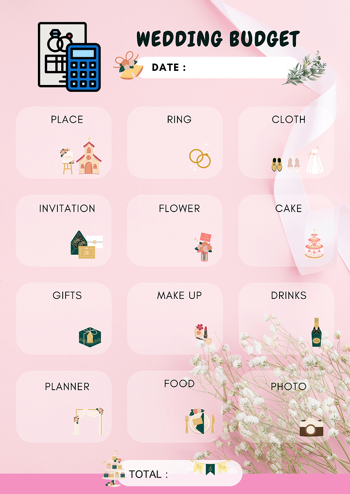 Wedding Budget Planner product image (1)