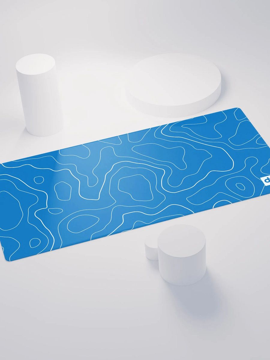 Topography Mouse Pad | Blue product image (4)