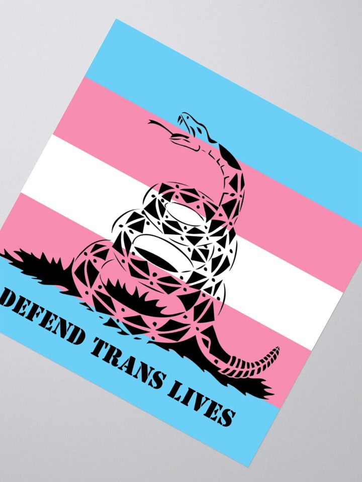 Defend Trans Lives - Sticker product image (2)