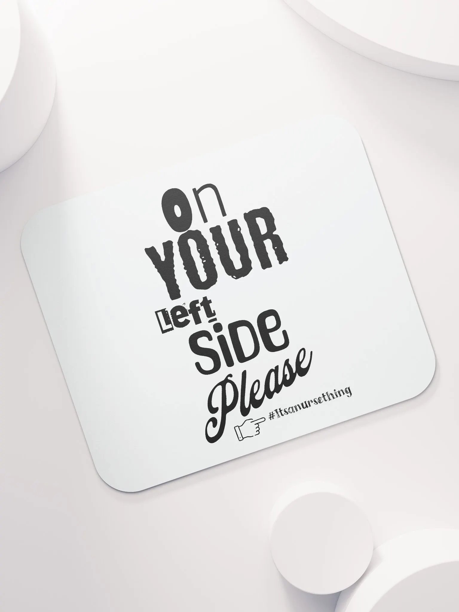 Funny Nurse Mousemat 