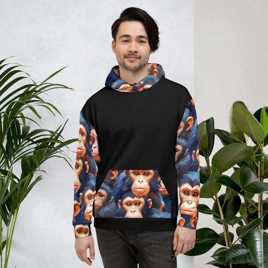 Cheeky Chimpanzee Unisex Hoodie product image (4)