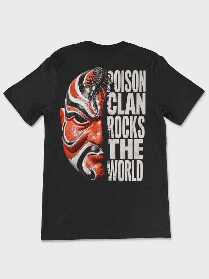 🏷️ Poison Clan Centipede Style – Back Print Martial Arts Tee product image (1)