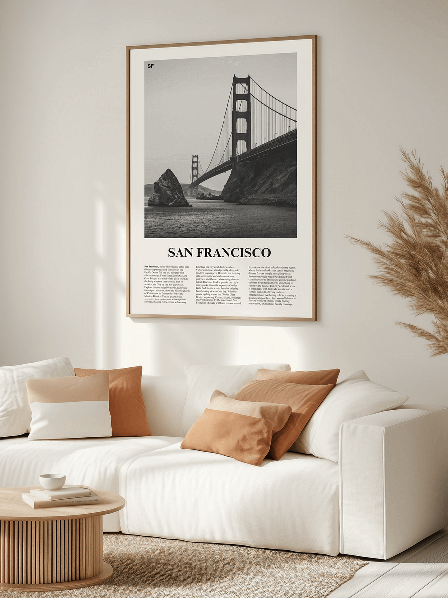 San Francisco 01 Newspaper Poster product image (7)