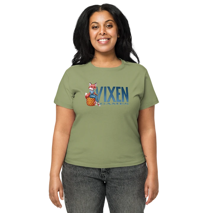 Vixen Games Pineapple Cushion Vixen short waist T-shirt product image (6)