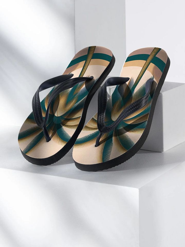 Sunset Palms Flip Flops product image (2)