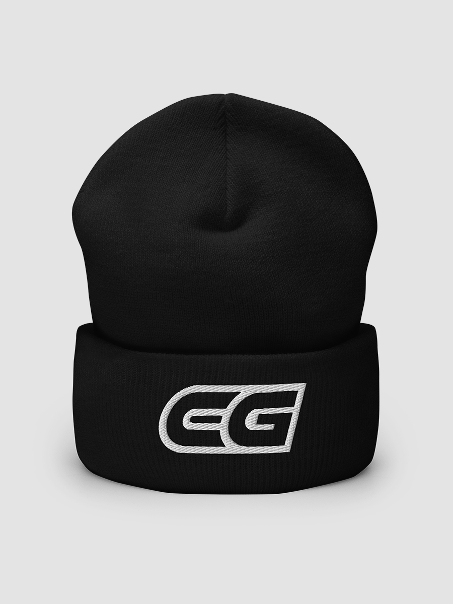 Cheer Gurl Cuffed Beanie White product image (2)