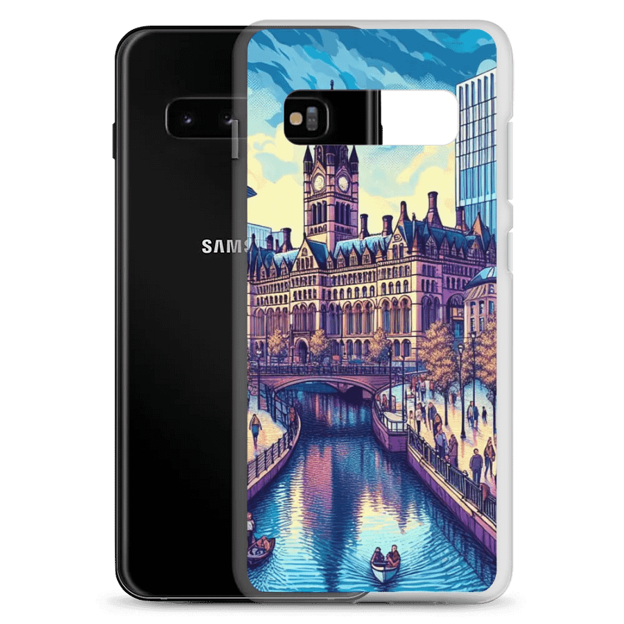 Gothic Cityscape Samsung® Case | Ai Design Manchester city UK product image (9)