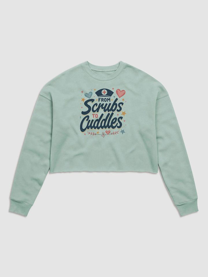 from Scrubs to Cuddles Crop Sweatshirt product image (1)
