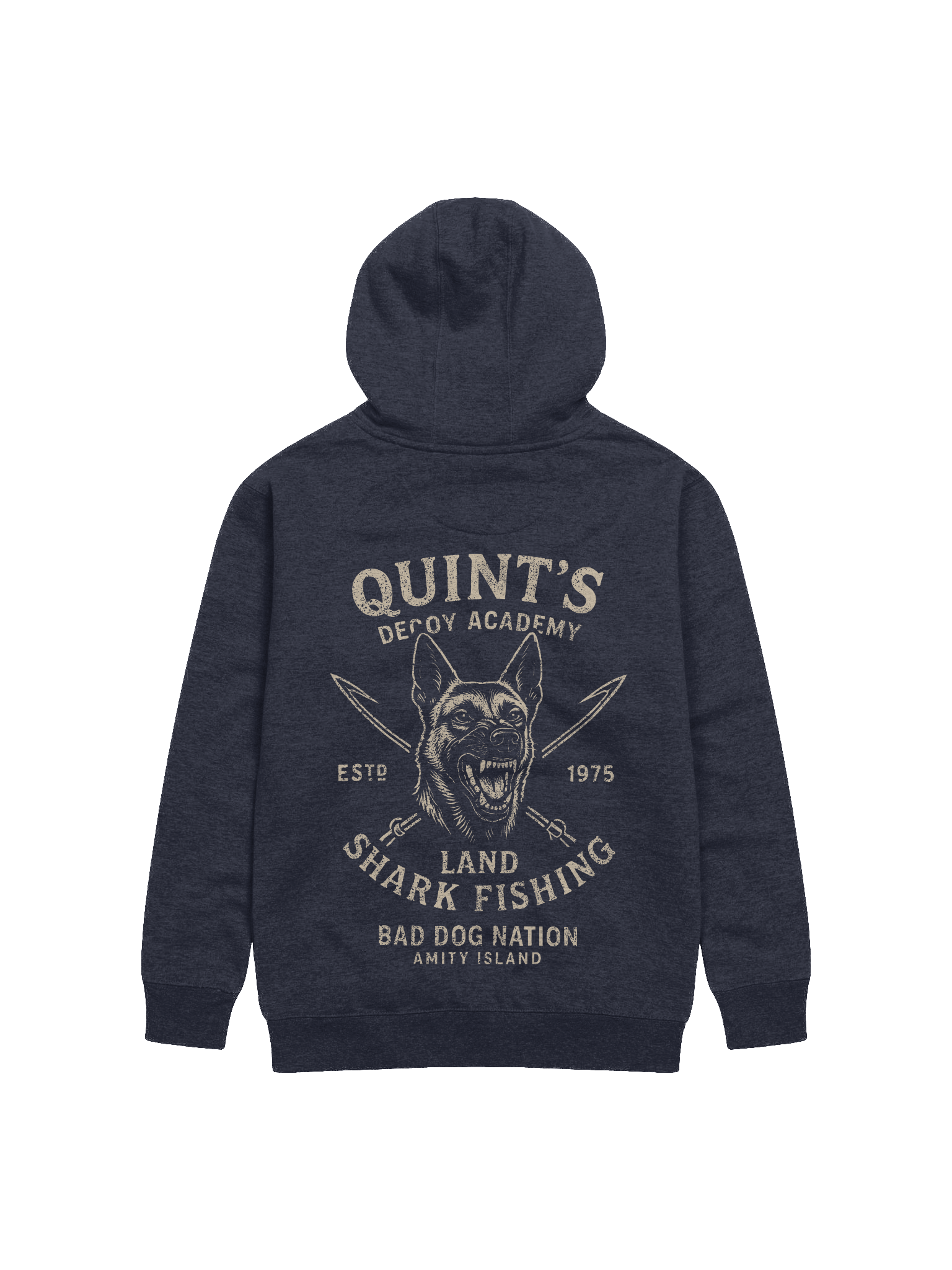 Quint's Land Shark Fishing - Premium Adult Unisex Hoodie product image (1)