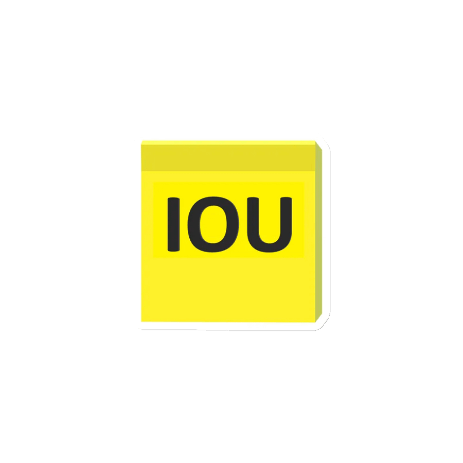 IOU Magnet product image (1)