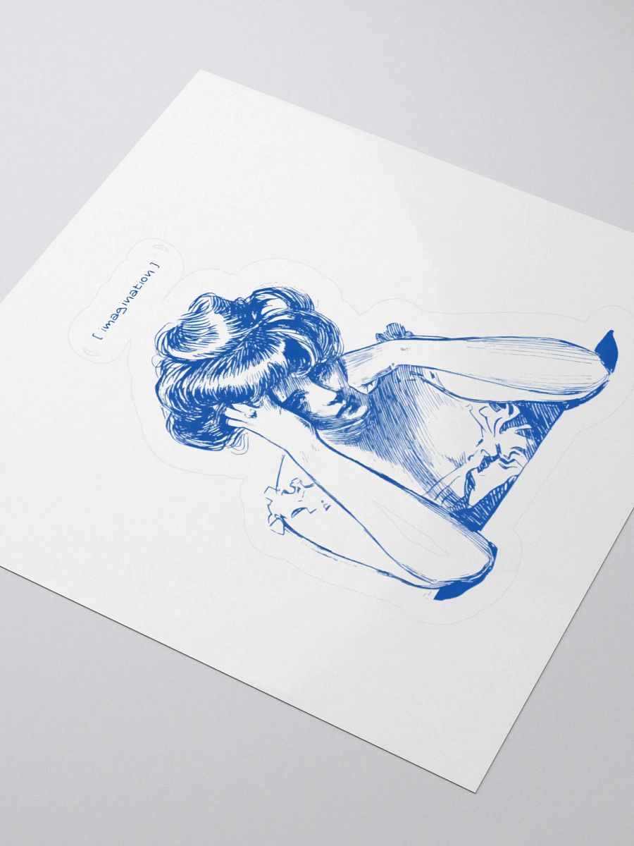 Thinking Girl | Sticker product image (10)