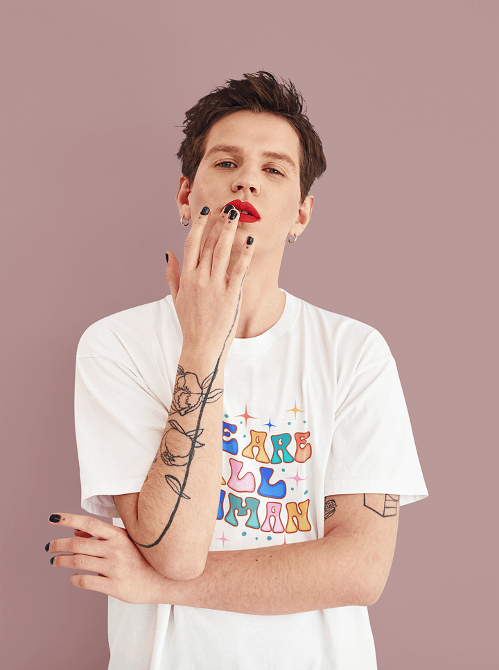 All Human - Unisex Organic T product image (2)