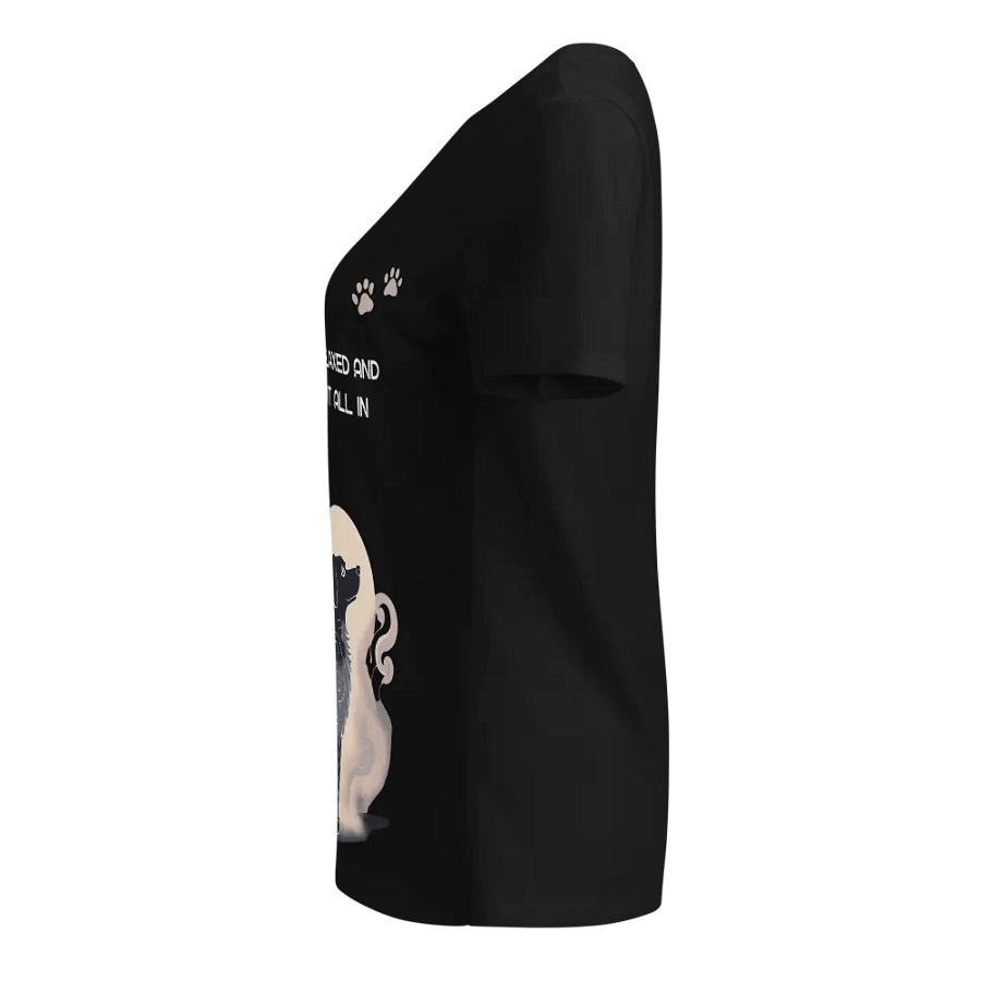 Cloudy Canine V-Neck Tee product image (2)