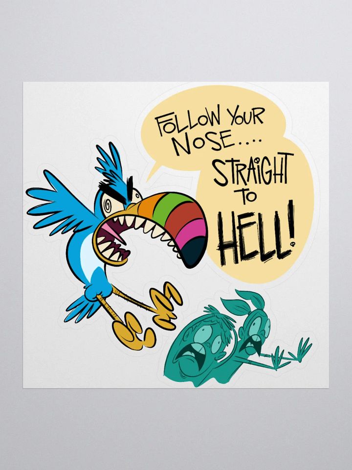 Cursed Tropical Bird Cereal Mascot product image (1)