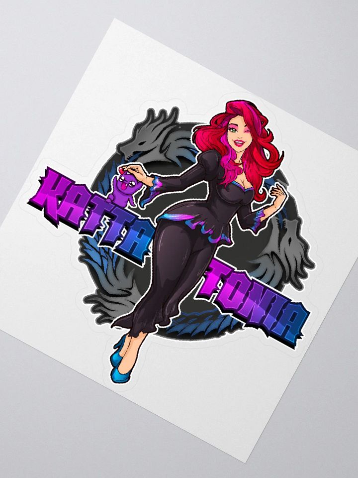 Kattatonia Logo 1 Sticker product image (1)