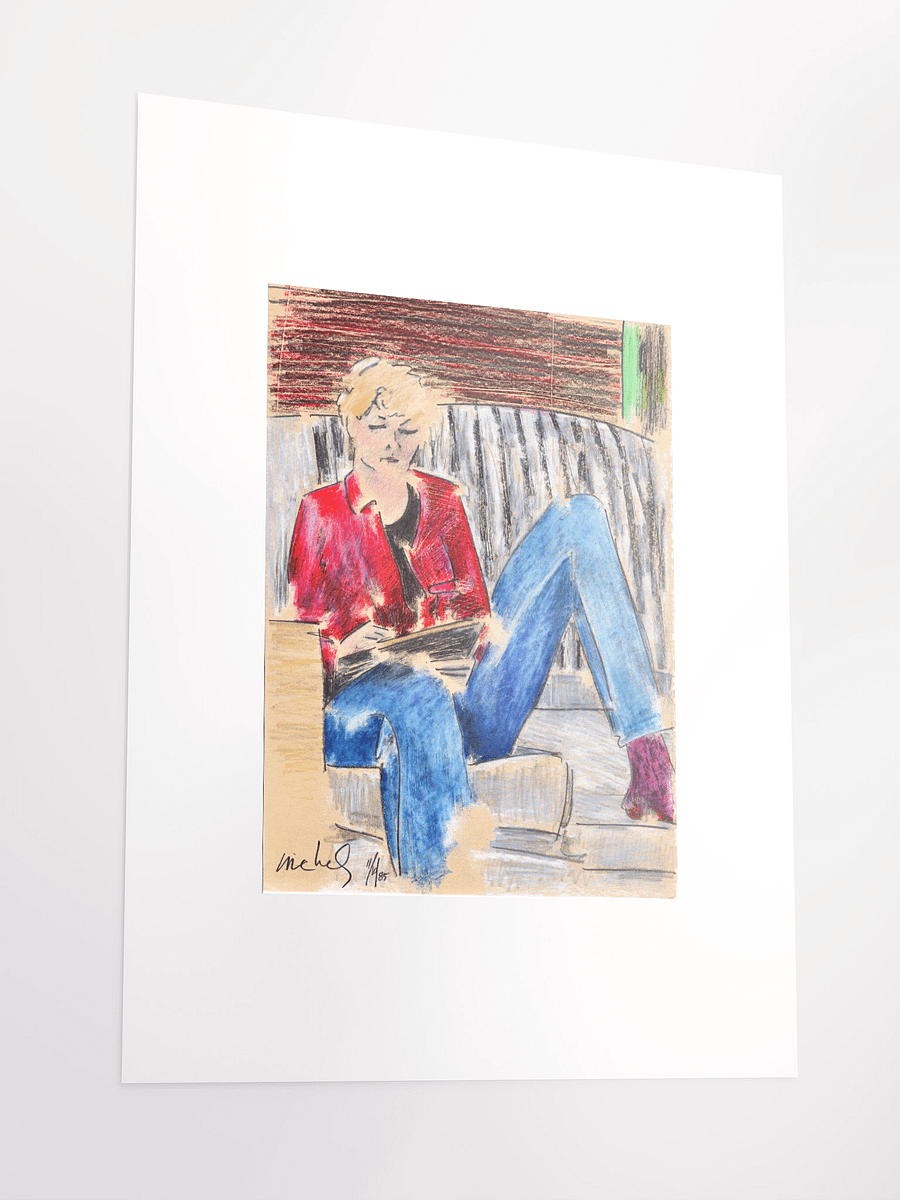 Woman Writing 11.10.85 print product image (4)