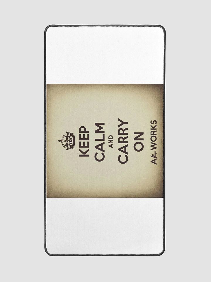 Keep Calm Deskmat product image (2)