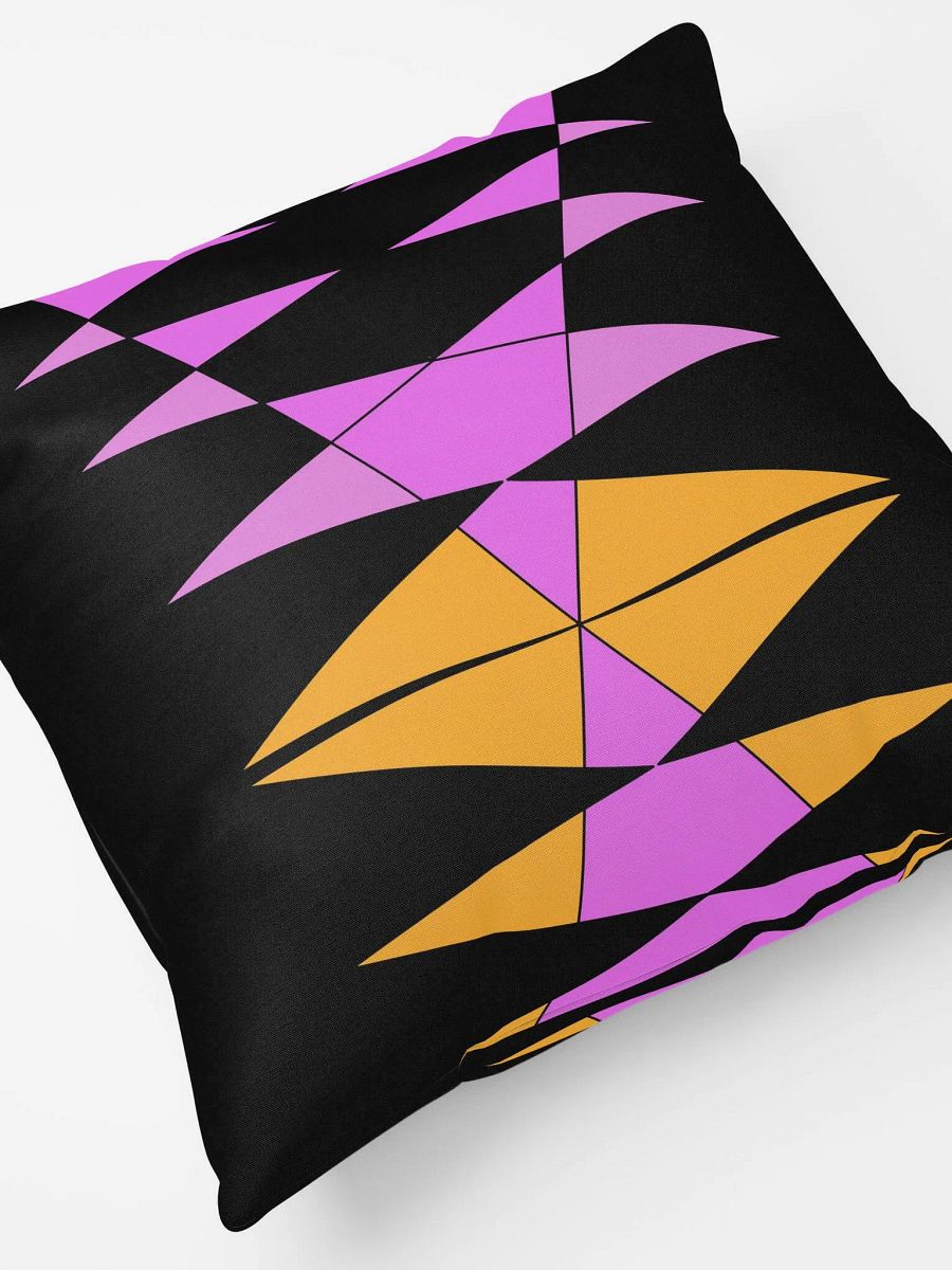 Orange and Purple Throw Pillows - Modern Geometric Pillows product image (5)
