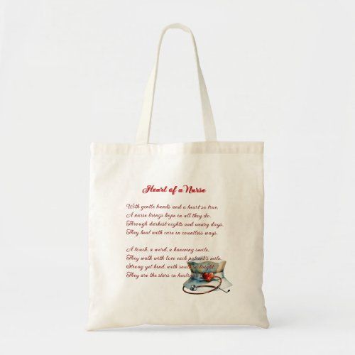 Heart of a Nurse – Inspirational Nursing Tote Bag
Carry your passion for nursing with this beautifully designed Heart of a Nu...