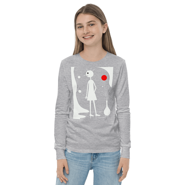 Bella+Canvas Youth Long Sleeve T-Shirt product image (2)