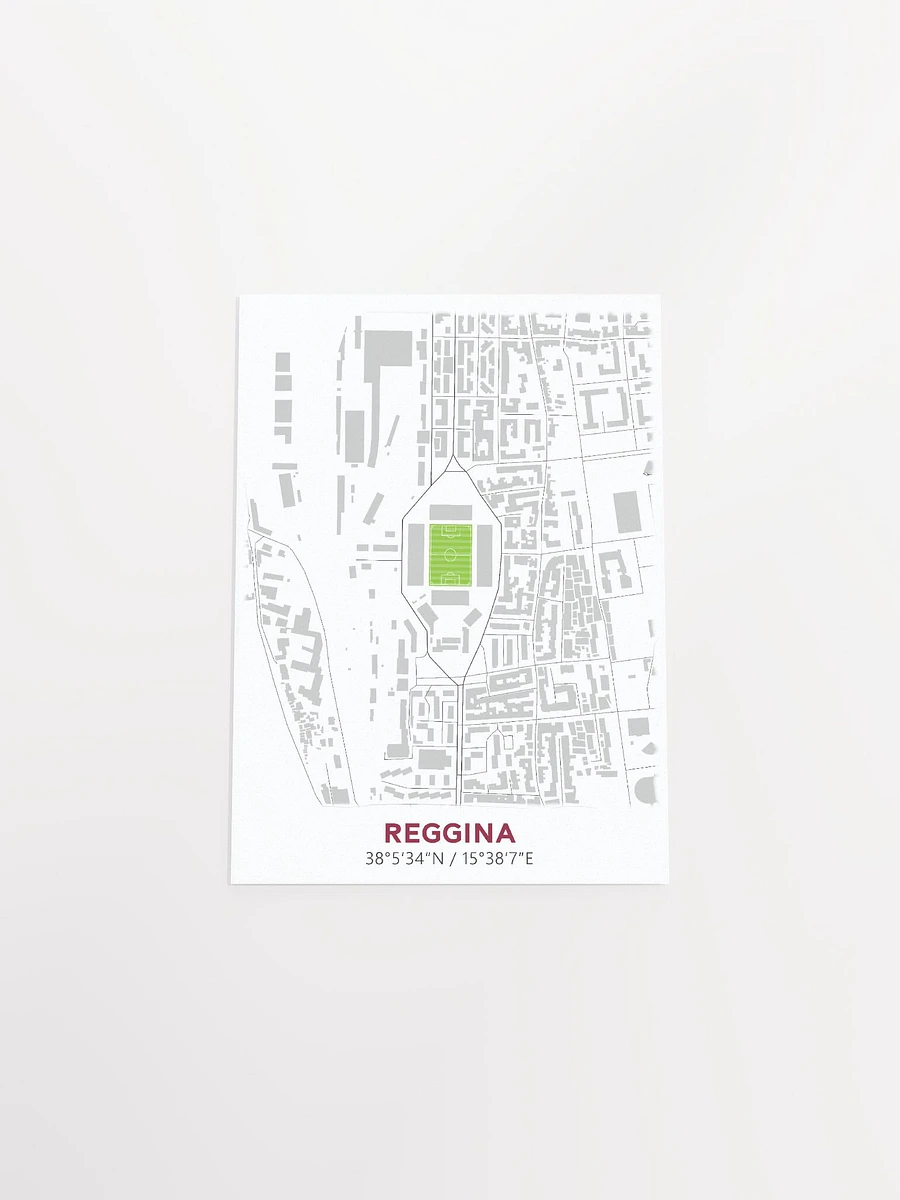 Reggina Stadium Map Design Poster product image (4)