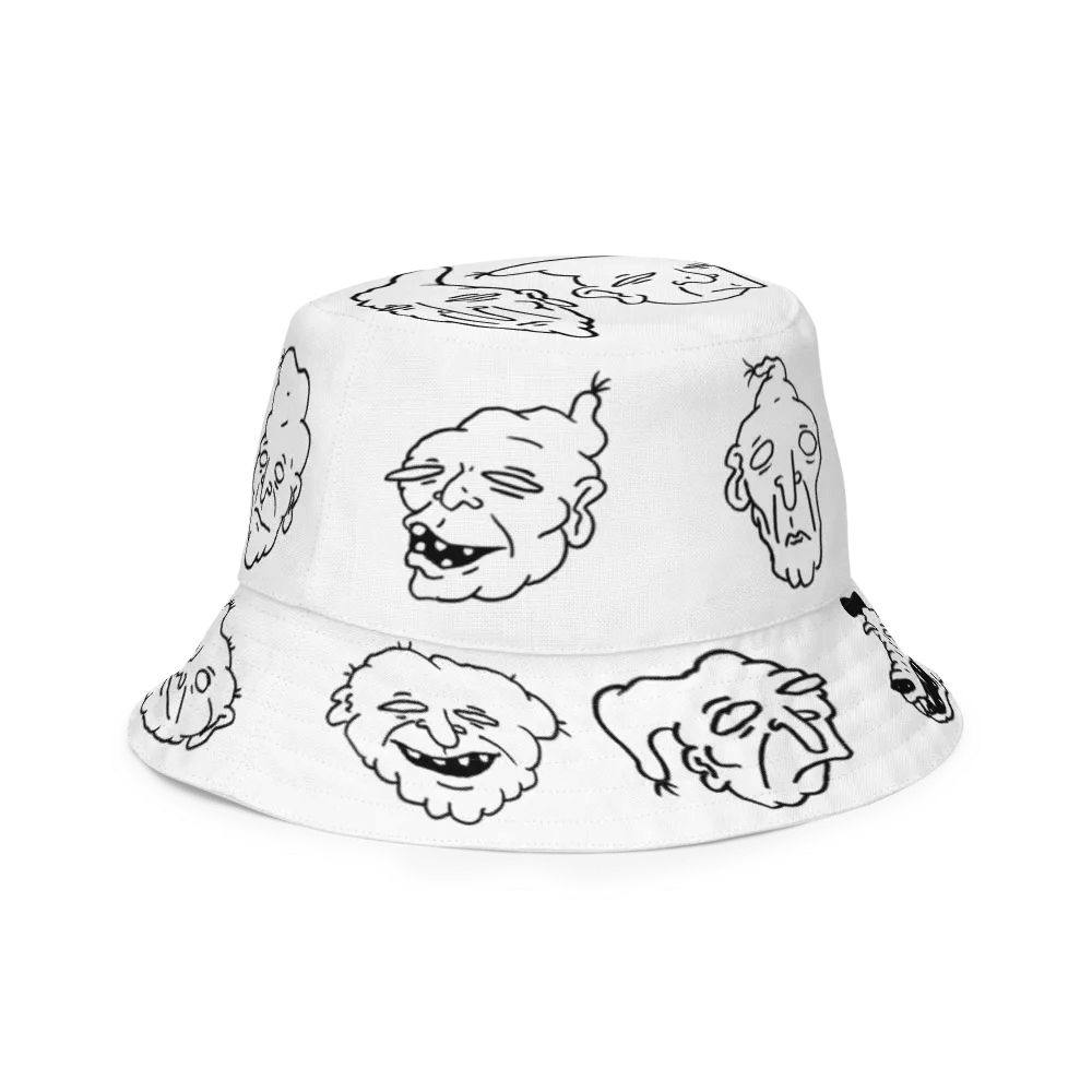 DOODLE BUCKET (WHITE REVERSABLE) product image (5)