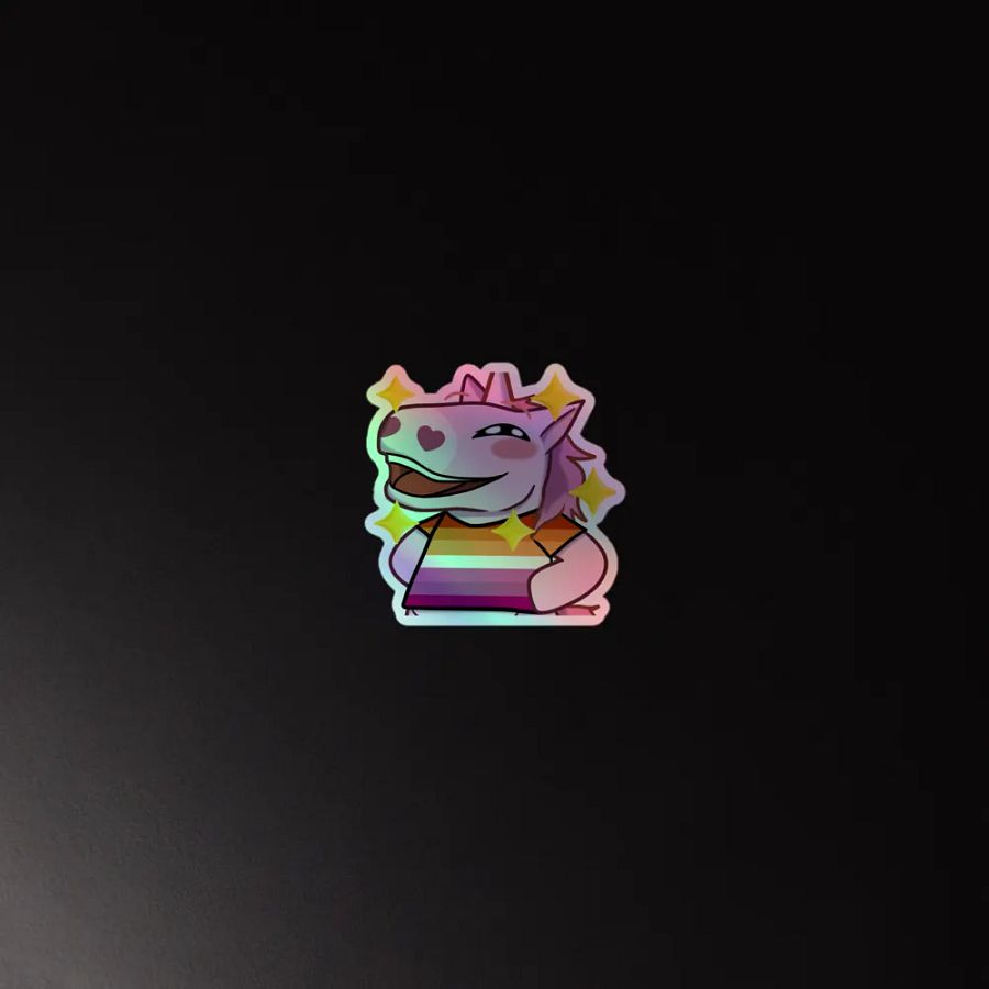 LESBIAN Pride Holographic Sticker product image (4)