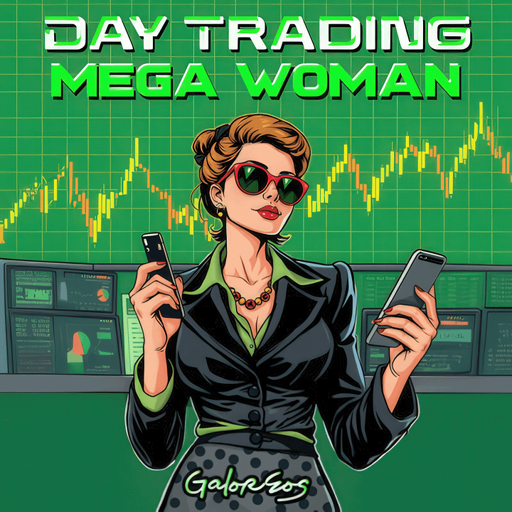 Day Trading Mega Woman - MP3 Song Download product image (1)