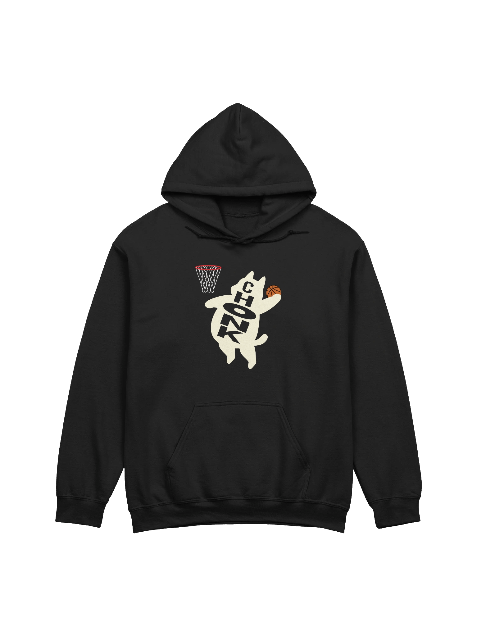 Basketball Chonk Cat - Unisex Adult Hoodie product image (1)