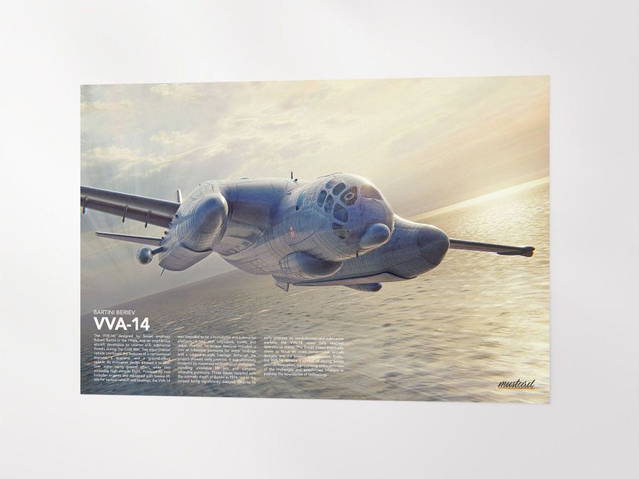 Bartini Beriev VVA-14 Poster product image (4)