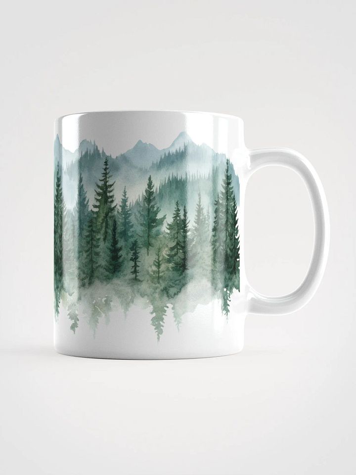 Misty Mirrored Evergreen Mug product image (1)
