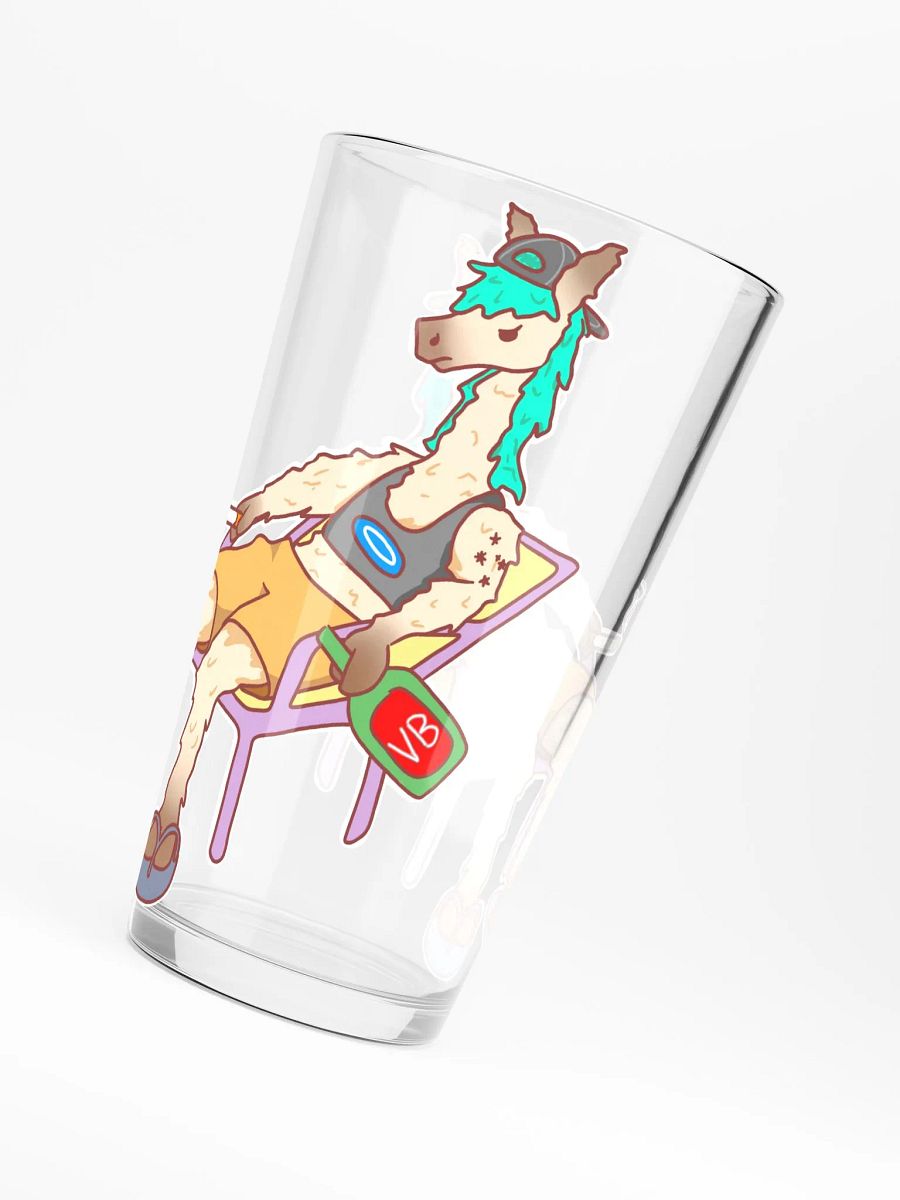 Bogan Lama Pint Glass product image (6)