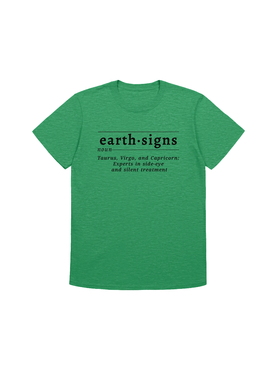 Earth Signs Def Unisex Tee v1 product image (1)