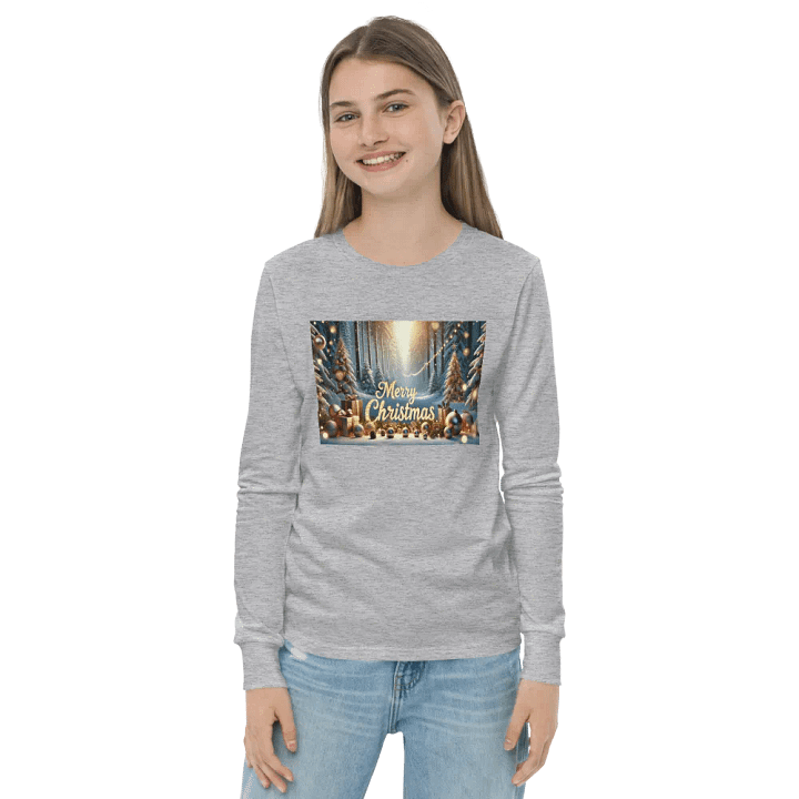 Festive Forest Youth Long Sleeve T-Shirt product image (2)