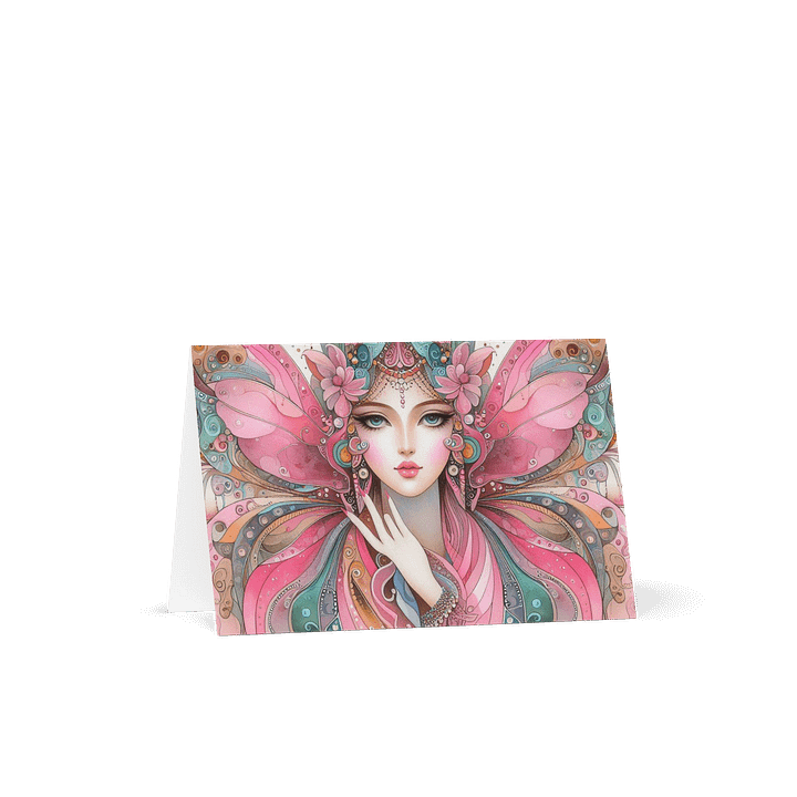 Butterfly Woman Card product image (1)