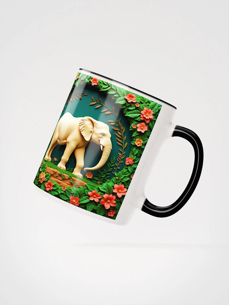 Ornate Elephant Duo Ceramic Mug product image (31)