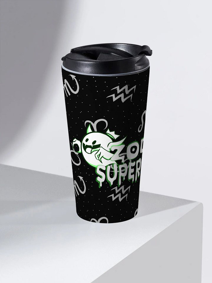Stainless Steel Zodiac Travel Mug product image (2)