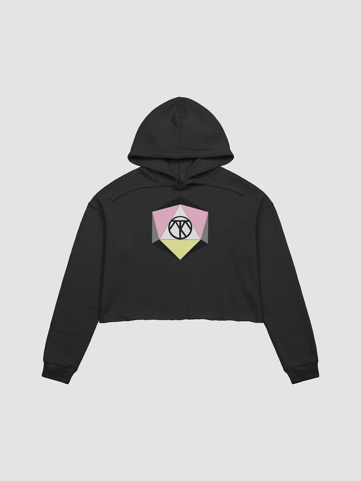 ThatoneQueerPlatonicD20 Crop Top product image (1)