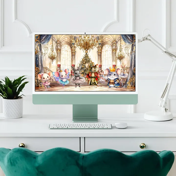 The Enchanted Nutcracker Ballet Desktop, Laptop, and Smart TV Digital Wallpaper product image (2)
