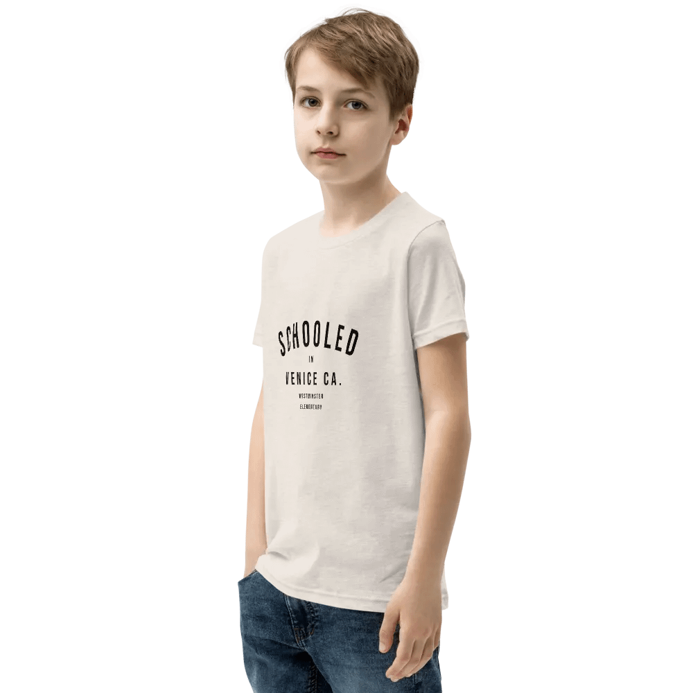 KID'S 'SCHOOLED IN VENICE' TEE, MORE COLORS AVAILABLE product image (3)