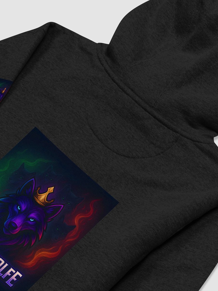 Royal Wolf Crowned Unisex Hoodie product image (50)
