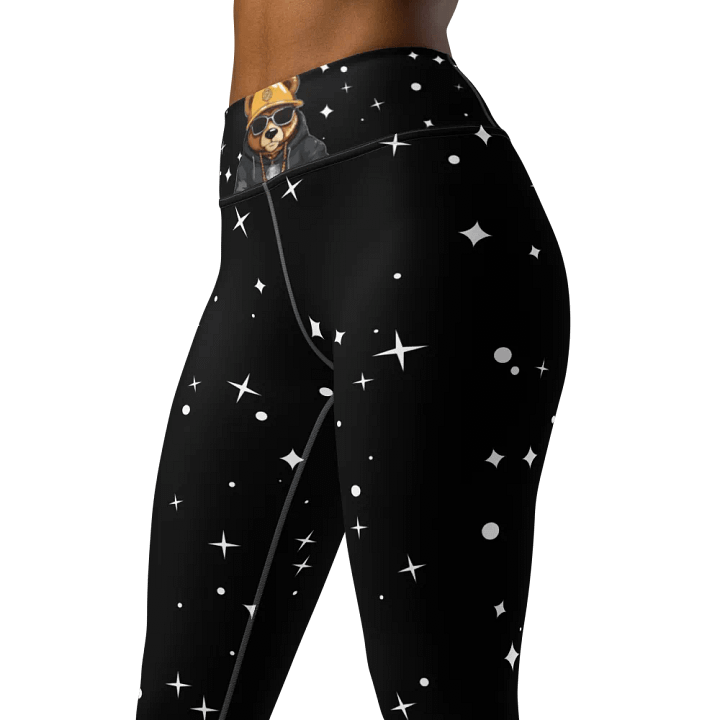 LOVE FOR THE MUSIC BEAR STAR LEGGINGS product image (1)