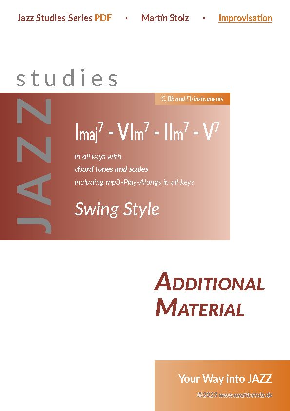 I-VI-II-V Turnaround for C-Bb-Eb Instruments - Swing Style product image (1)