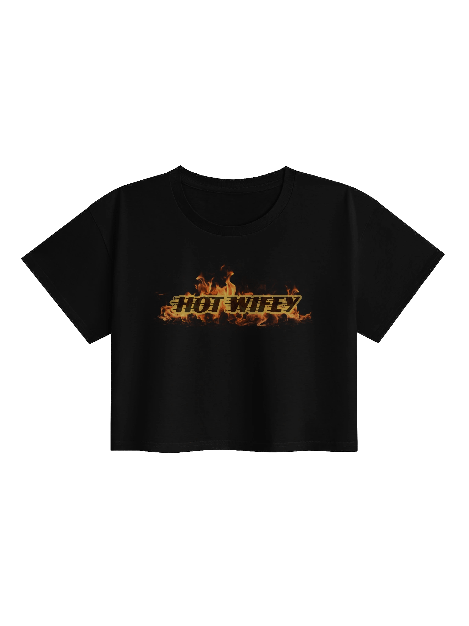 Hot Wifey Crop T product image (1)