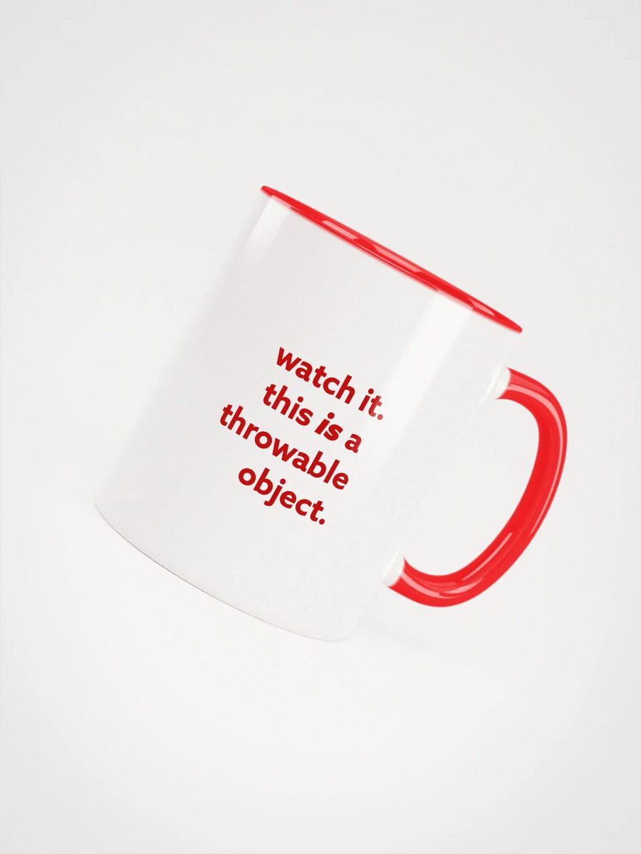 Probable Weapon Mug, red product image (4)