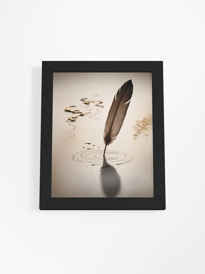 Ink of Silence Framed Print product image (6)